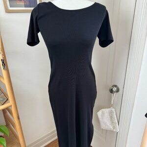 🔥 3 for 35 🔥 Short Sleeve Ribbed Midi Dress 🔥 3 for 35 🔥